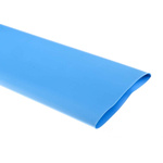 RS PRO Heat Shrink Tubing, Blue 50.8mm Sleeve Dia. x 1.2m Length 2:1 Ratio