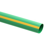 RS PRO Heat Shrink Tubing, Green 12.7mm Sleeve Dia. x 1.2m Length 2:1 Ratio