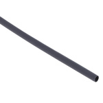 RS PRO Heat Shrink Tubing, Black 3.2mm Sleeve Dia. x 1.2m Length 2:1 Ratio