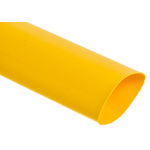 RS PRO Heat Shrink Tubing, Yellow 19.1mm Sleeve Dia. x 1.2m Length 2:1 Ratio