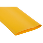 RS PRO Heat Shrink Tubing, Yellow 38.1mm Sleeve Dia. x 1.2m Length 2:1 Ratio