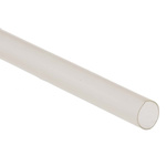 RS PRO Halogen Free Heat Shrink Tubing, Clear 6.4mm Sleeve Dia. x 1.2m Length 2:1 Ratio