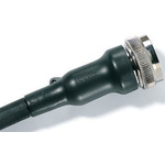 HellermannTyton Straight Black, Fluid Resistant Elastomer, 43mm