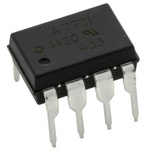 Broadcom, HCPL-7721-000E DC Input Transistor Output Optocoupler, Through Hole, 8-Pin DIP