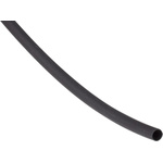 RS PRO Heat Shrink Tubing, Black 2.4mm Sleeve Dia. x 25m Length 2:1 Ratio