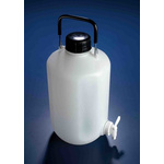 RS PRO 5L HDPE Wide Neck Aspirator Bottle
