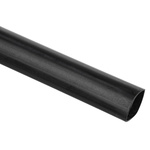 RS PRO Halogen Free Heat Shrink Tubing, Black 9.5mm Sleeve Dia. x 1.2m Length 2:1 Ratio