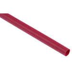 RS PRO Adhesive Lined Heat Shrink Tube, Red 6.4mm Sleeve Dia. x 1.2m Length 3:1 Ratio