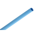 RS PRO Adhesive Lined Heat Shrink Tube, Blue 9.5mm Sleeve Dia. x 1.2m Length 3:1 Ratio