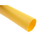 RS PRO Adhesive Lined Heat Shrink Tube, Yellow 24mm Sleeve Dia. x 1.2m Length 3:1 Ratio