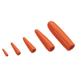 Penta End Cap Orange, Flexible Insulating Material, 15mm