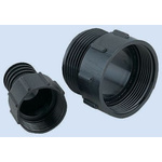 ITT Cannon Trident Connector Black, Plastic