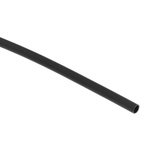 RS PRO Heat Shrink Tubing, Black 2.4mm Sleeve Dia. x 300mm Length 2:1 Ratio
