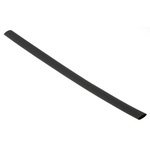 RS PRO Heat Shrink Tubing, Black 12.7mm Sleeve Dia. x 300mm Length 2:1 Ratio
