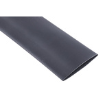 RS PRO Heat Shrink Tubing, Black 38mm Sleeve Dia. x 300mm Length 2:1 Ratio