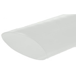RS PRO Halogen Free Heat Shrink Tubing, Clear 38.1mm Sleeve Dia. x 300mm Length 2:1 Ratio