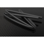 RS PRO Adhesive Lined Heat Shrink Tubing, Black 9.5mm Sleeve Dia. x 1.2m Length 3:1 Ratio