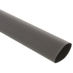 RS PRO Heat Shrink Tubing, Grey 19mm Sleeve Dia. x 1.2m Length 2:1 Ratio