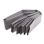 RS PRO Heat Shrink Tubing, Grey 50.8mm Sleeve Dia. x 1.2m Length 2:1 Ratio