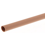 RS PRO Heat Shrink Tubing, Brown 4.8mm Sleeve Dia. x 1.2m Length 2:1 Ratio