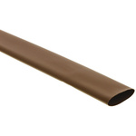 RS PRO Heat Shrink Tubing, Brown 19mm Sleeve Dia. x 1.2m Length 2:1 Ratio