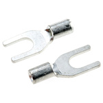 JST Uninsulated Crimp Spade Connector, 0.2mm² to 1.65mm², 22AWG to 16AWG, 3.5mm Stud Size