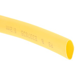 RS PRO Heat Shrink Tubing, Yellow 6mm Sleeve Dia. x 7m Length 3:1 Ratio