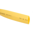 RS PRO Heat Shrink Tubing, Yellow 12mm Sleeve Dia. x 4m Length 3:1 Ratio