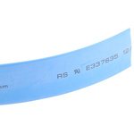 RS PRO Heat Shrink Tubing, Blue 12mm Sleeve Dia. x 4m Length 3:1 Ratio