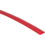 RS PRO Heat Shrink Tubing, Red 9mm Sleeve Dia. x 5m Length 3:1 Ratio
