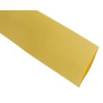 RS PRO Heat Shrink Tubing, Yellow 25.4mm Sleeve Dia. x 3m Length 2:1 Ratio