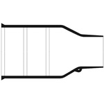 TE Connectivity Straight, LFH Polyolefin Adhesive Lined, 43mm