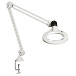 Luxo KFM LED Magnifying Lamp with Table Clamp Mount, 3dioptre, 127mm Lens Dia., 127mm Lens
