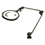 Waldmann RLLQ 48 R LED Magnifying Lamp with Table Clamp Mount, 3.5dioptre, 160mm Lens Dia., 160mm Lens