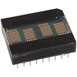 HDLG-2416 Broadcom 4 Digit Dot Matrix LED Display, 7 x 5 Dot Matrix Green 5.6 mcd 5.1mm