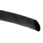 HellermannTyton Adhesive Lined Heat Shrink Tubing, Black 9mm Sleeve Dia. x 5m Length 3:1 Ratio, HIS-A Series