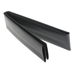 TE Connectivity Heat Shrink Tubing, Black 38mm Sleeve Dia. x 1.2m Length 2:1 Ratio, RNF-100 Series