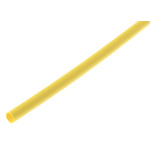 TE Connectivity Heat Shrink Tubing, Yellow 3.2mm Sleeve Dia. x 1.2m Length 2:1 Ratio, RNF-100 Series