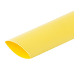 TE Connectivity Heat Shrink Tubing, Yellow 19mm Sleeve Dia. x 1.2m Length 2:1 Ratio, RNF-100 Series