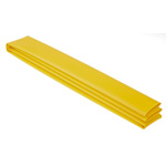 TE Connectivity Heat Shrink Tubing, Yellow 25.4mm Sleeve Dia. x 1.2m Length 2:1 Ratio, RNF-100 Series