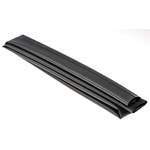 TE Connectivity Heat Shrink Tubing, Black 25.4mm Sleeve Dia. x 1m Length 4:1 Ratio, RP-4800 Series
