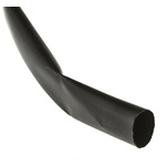 TE Connectivity Heat Shrink Tubing, Black 12.7mm Sleeve Dia. x 6m Length 2:1 Ratio, LSTT Series