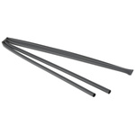 TE Connectivity Heat Shrink Tubing, Black 6.4mm Sleeve Dia. x 1.2m Length 2:1 Ratio, RNF-100 Series