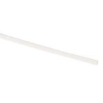 TE Connectivity Heat Shrink Tubing, White 3.2mm Sleeve Dia. x 1.2m Length 2:1 Ratio, RNF-100 Series