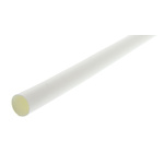 TE Connectivity Heat Shrink Tubing, White 6.4mm Sleeve Dia. x 1.2m Length 2:1 Ratio, RNF-100 Series