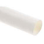 TE Connectivity Heat Shrink Tubing, White 12.7mm Sleeve Dia. x 1.2m Length 2:1 Ratio, RNF-100 Series