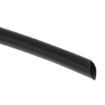 TE Connectivity Halogen Free Heat Shrink Tubing, Black 3.2mm Sleeve Dia. x 10m Length 2:1 Ratio, CGPT Series