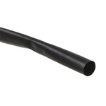 TE Connectivity Halogen Free Heat Shrink Tubing, Black 6.4mm Sleeve Dia. x 8m Length 2:1 Ratio, CGPT Series