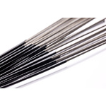 RS PRO Heat Shrink Tubing, Black 9.5mm Sleeve Dia. x 1.2m Length 2:1 Ratio