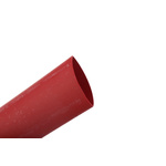 RS PRO Halogen Free Heat Shrink Tubing, Red 19.1mm Sleeve Dia. x 1.2m Length 2:1 Ratio
